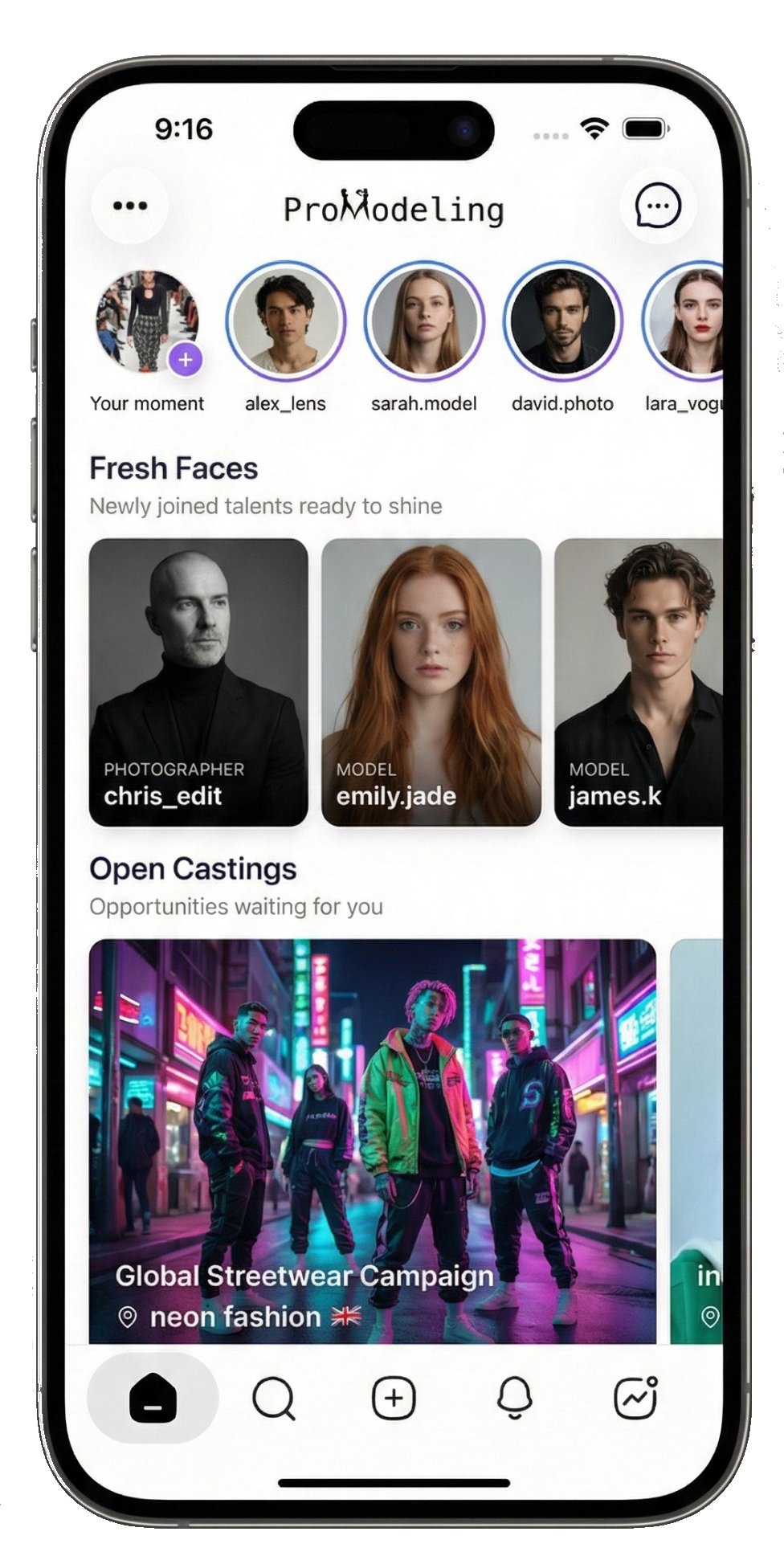 Promodeling Home Feed